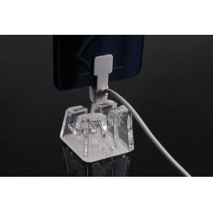 COMER 8 port security alarm box for tablet PC displays with charging