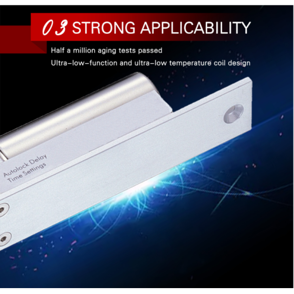 Ultra Low Temperature Bidirectional Door Electric Bolt Lock