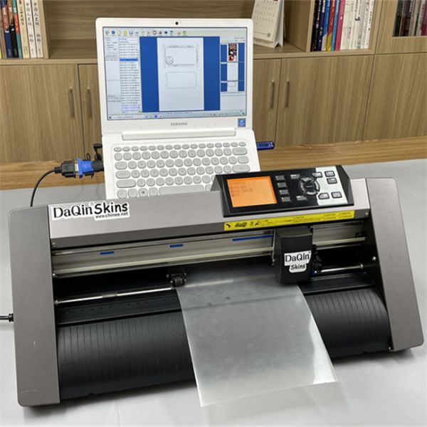 OEM Vinyl Sticker Cutter Printer Laptop Skin And Screen Protector Machine