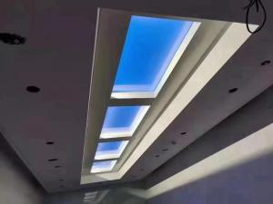  1200*600mm big Artificial Blue sky light for ceiling sunshine sky panel lamps sky light roofing Manufactures