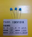 15KV 121K DC 120pF Varistors Ceramic Disc Capacitor For Printed Circuit Board