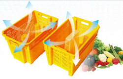 2019 New design big size Plastic Crates foldable and stackable