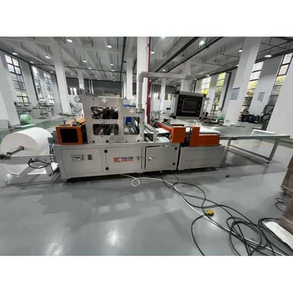 Computerized 300mm Pleat Height HEPA Mini Filter Pleating Machine Production Line