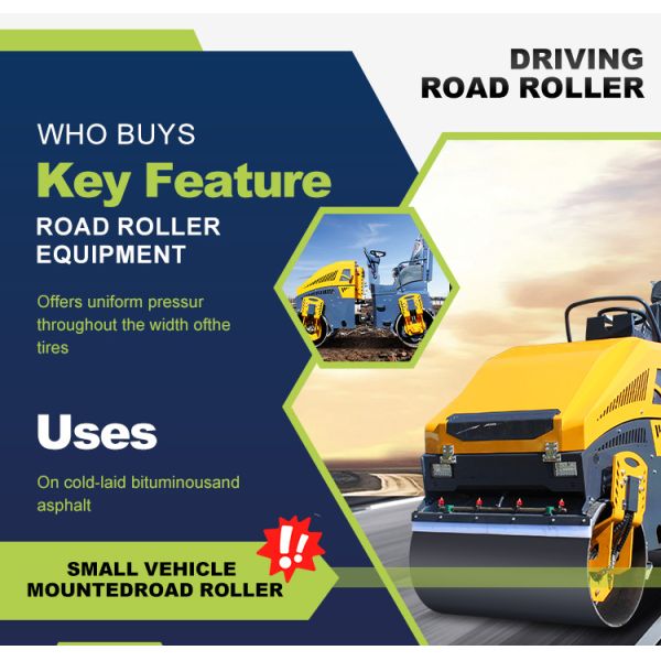 Construction Machinery 4Ton Roller Small Double Drum Hydraulic Vibratory Roller