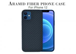  Super Slim Beautiful Blue Aramid Fiber iPhone Case For iPhone 12 Pro Max Manufactures