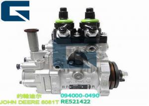 China 6081T Diesel Fuel Injection Pump 094000-0490 RE521422 For JOHN DEERE Excavator on sale