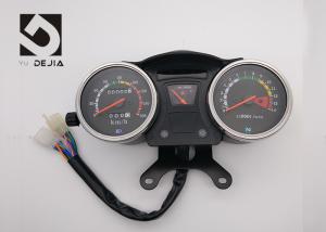 China Black Motorcycle Digital Odometer , Digital Speedometer And Tachometer For Motorcycle on sale
