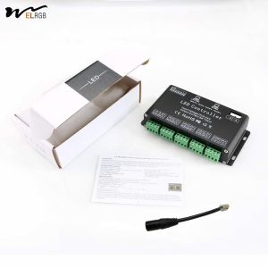 12 Channel DMX Decoder RGB LED Light Strip Controller Driver DC5V-24V LED Module