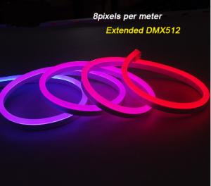  IP68 DMX512 Outdoor LED Neon Flex Light Digital RGB Neon LED Kit Manufactures