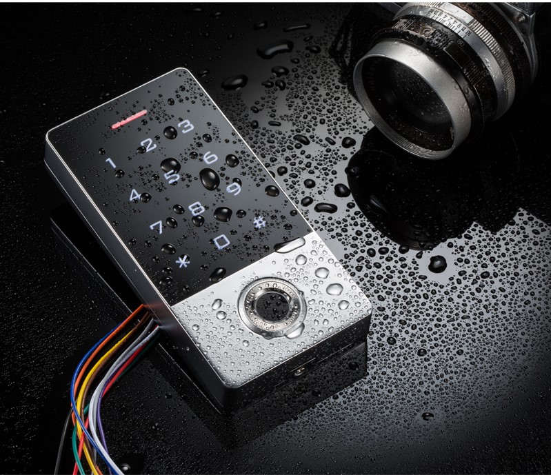 IP68 Waterproof Fingerprint RFID Access Control Keypad Reader — Tuya Smart Enabled