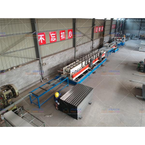 100-600mm Punching Plc Cable Tray Roll Forming Machine