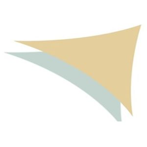 Triangular / Rectangular Garden Sun Shade Sail 100% HDPE With UV Customized Size