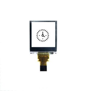 1.0 Inch MEMORY Dot Matrix LCD Module , 128x128 10 PINS SPI Interface Half