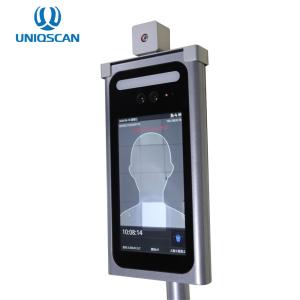 UNIQSCAN New Design Face Recognition Thermometer Body Temperature Scanner Door Lock Access Control System with IR Sensor Manufactures