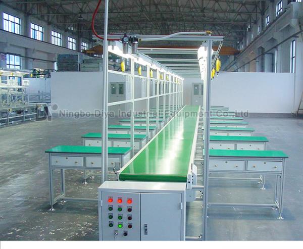 Durable Assembly Line Conveyor , Customized Parallel Production Conveyor Systems