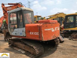  Medium Size 10t Hitachi Crawler Excavator / Hitachi Ex100 Excavator 5300h Hour Manufactures