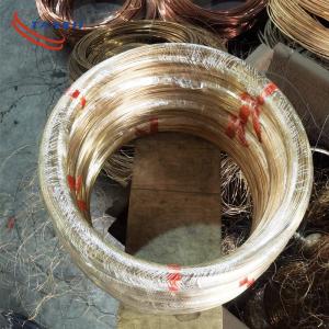  Dia 0.03-1.0mm C17200 Alloy M25 rod Copper Beryllium Wire for Contact Bridges Manufactures