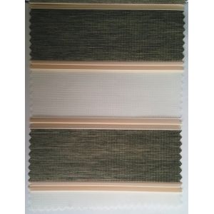 Plain Polyester Zebra Blinds Fabric , 3m Horizontal Roller Zebra Blinds