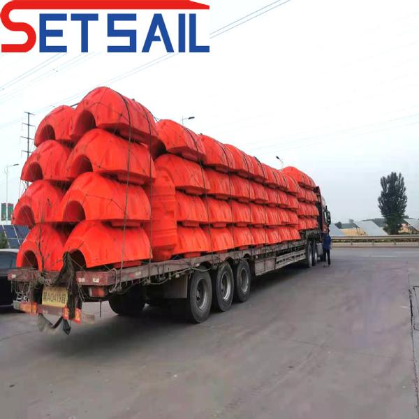 Customized Request HDPE Material Dredging Pipe with Flange Connection from Original