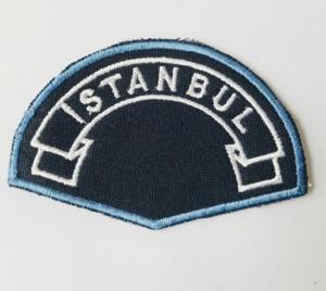  Patch embroidered wholesale custom T shirt 3d embroidery patch Manufactures