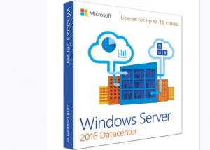 China 64 Bit Windows Server 2016 Datacenter License Multi Language OEM Package Version on sale