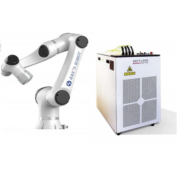 Quality Collaborative Robot Armt and 6 axis robot  payload 10kg reach1000 Elfin10 industrial robot with laser welding machine for sale