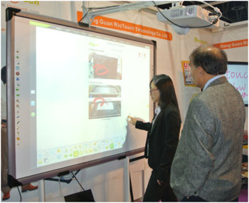 Quality China interactive whiteboard, portable smart board with whiteboard software for sale