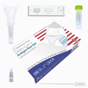 Class III Swabs Antigen Test Kit SARS-CoV-2 Testing 1 Test/Box iiLO 70mm