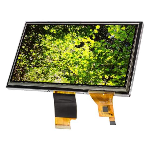Active Colorful TFT LCD Display with RGB Graphics LED Backlight LVDS Interface