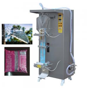 China Pure Mineral Water 1000L Sachet Sealing VFF Packing Machine Honey Milk Packing Machine on sale
