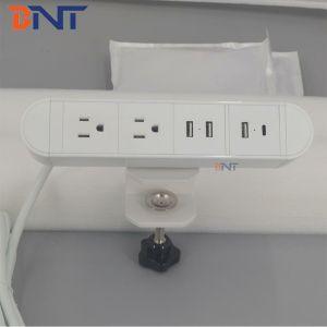 BNT 2020 new arrival easy assemble clamp on socket with type C/US power clip