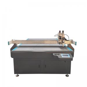  Cnc Oscillating Knife Cutting Machine For Car Mat Cutting 1625 Working Size Manufactures