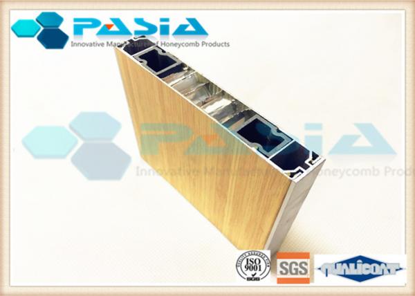 Quality RHS / C Channel Sealed Aluminum Honeycomb Panels Bus / Train / Subway Body Use for sale