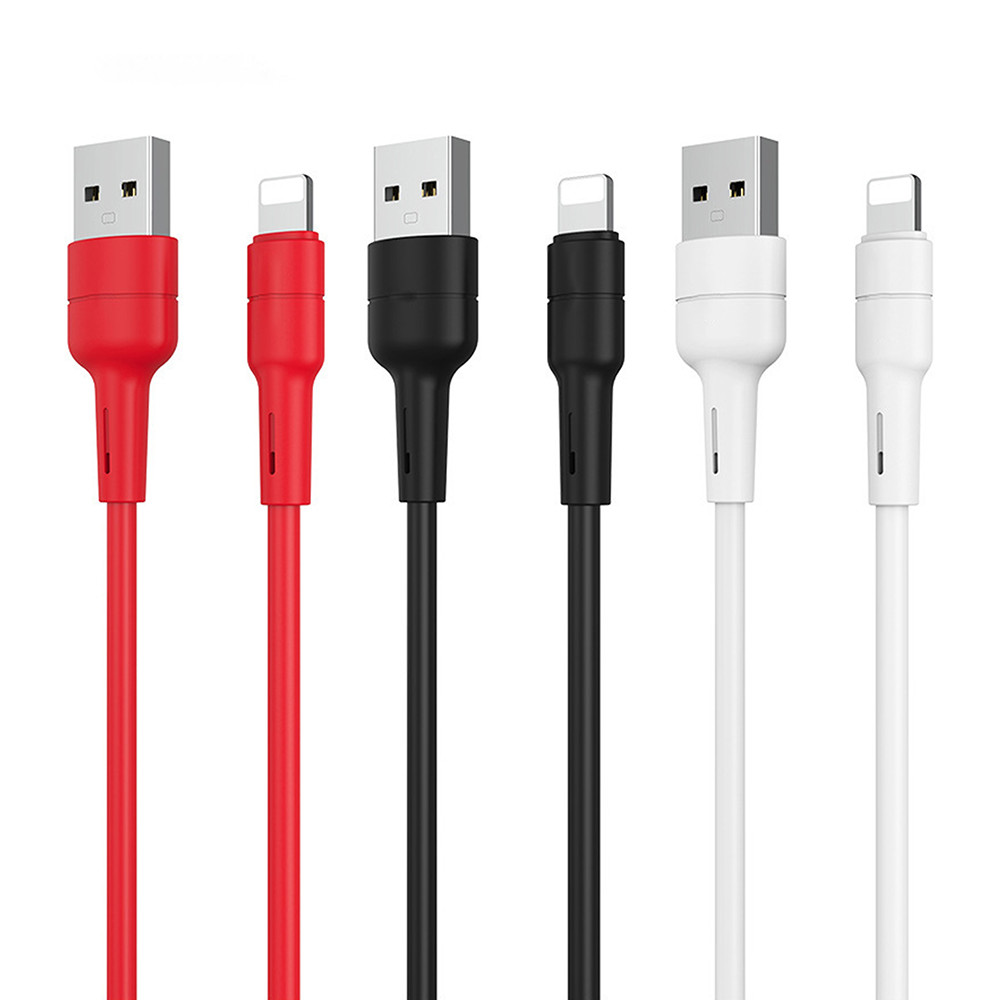  1M PVC Series 2A Charging USBA to TYPEC to micro to lighting Charge and Data Transfer Cable Fast Charging Supported Manufactures