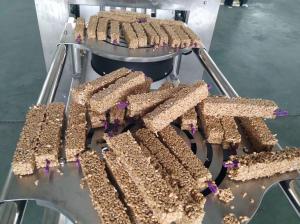  Smart Stainless Steel Energy Bar Machine , Automated Snack Bar Production Line Manufactures