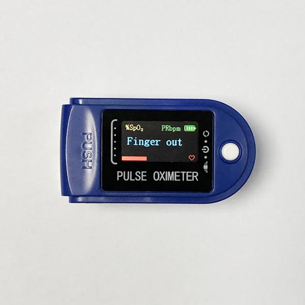 Quality Portable O2 Sat Machine Pulse Oximeter Fingertip Saturation Oxygen Monitor for sale