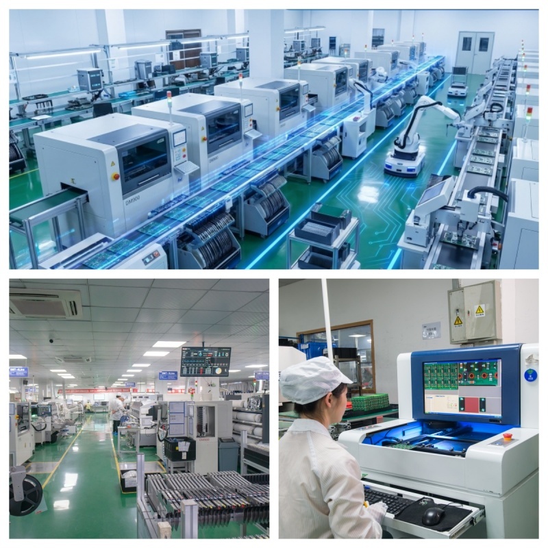 Rapid Turnkey PCB Manufacturing No MOQ Quick Turn PCB Assembly