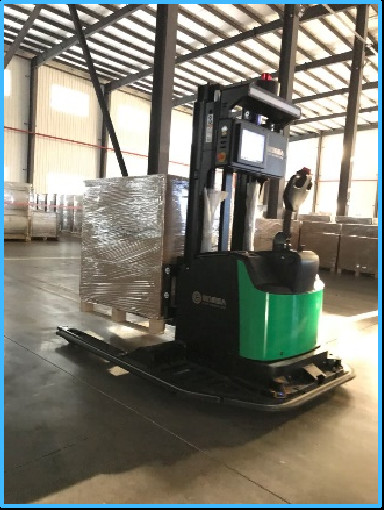 Adjustable Speed Iron Aluminum Phosphate Automated Guided Vehicle with Automatic