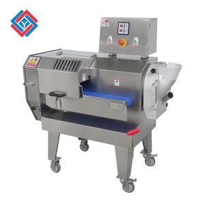 Double Frequency Conversion Control Potato And Carrot Cutting Machine Double
