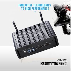 Industrial Mini PC with Intel Core i5-5200U Processor DDR3L RAM and mSATA SSD