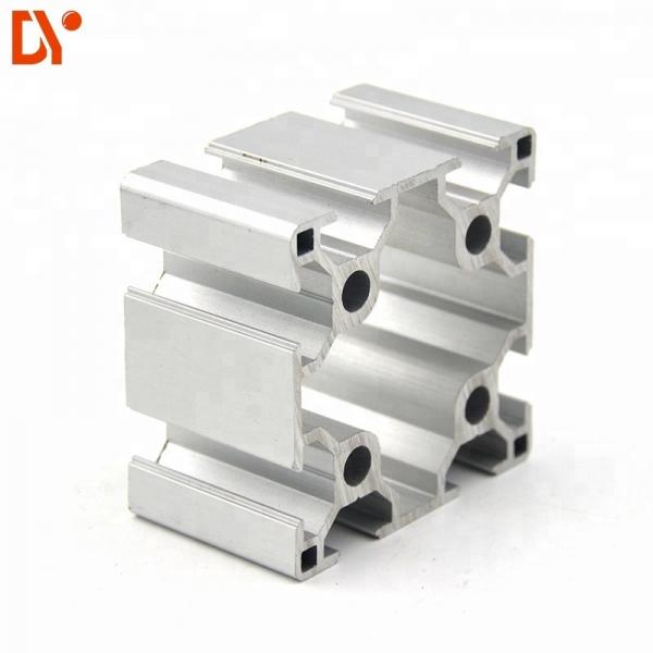 Quality V Slot Structure Aluminium Extruded Sections , Customized Extruded Aluminum Profiles for sale