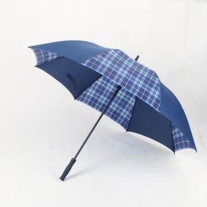  Custom Logo Promotional Golf Umbrellas Strong Windproof 30 Inch Blue Durable Manufactures