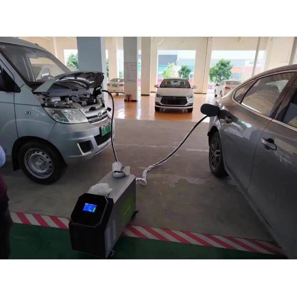 Quality V2V AC/DC Fast EV Charging Stations Bidirectional Charging With EV Connector Gbt CCS1 Chademo CCS2 Type 2 for sale