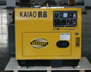  3KW Small Silent Diesel Generator , Standby Diesel Generators For Home Manufactures