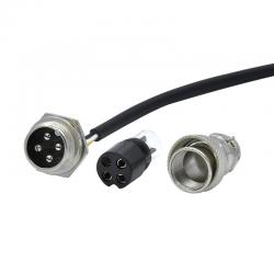 China 14pin Metal Circular GX20 Aviation Connector With Wire Plug Socket for sale