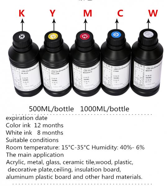 Vivid Color Printing Machine Accessories 2.5L Eco Solvent Ink