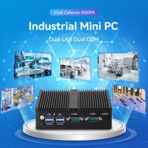 Intel Celeron N5095 Industrial PC With Dual Ethernet Dual COM DDR4 16GB RAM