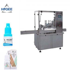  Eye Drop Bottle Filling Capping Machine High Accuracy For Glass Bottle Manufactures