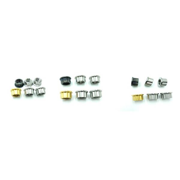 Plain DIN Standard M6 Titanium Flange Nuts