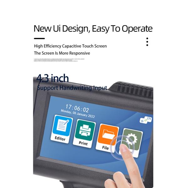 M10 Handheld Inkjet Printer Expiry Date Coding Qr Coding Machines Hand Printer Paper Electric Cartons Date Printing Machine